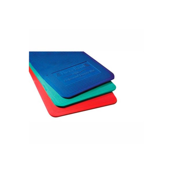 Thera-Band Exercise Mat, 24" x 75" x 0.6", Blue